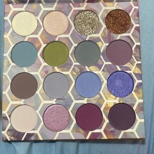 Spoiled Cosmetics eye shadow palette.